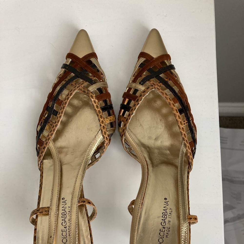 Dolce&Gabbana sling backs